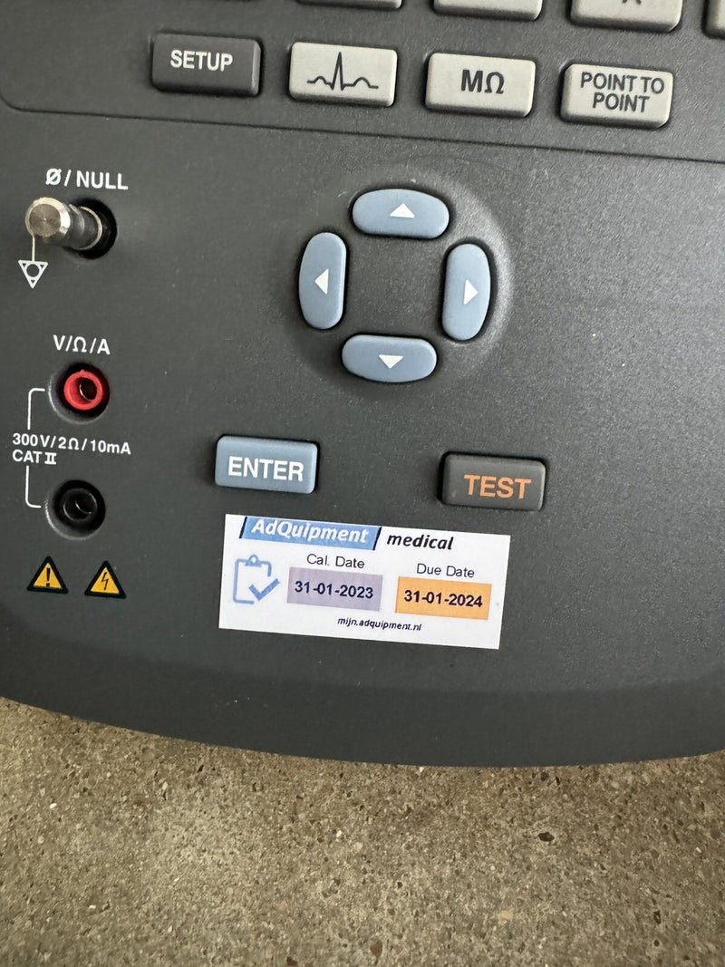 FLUKE ESA615 EU 230V ELECTRICAL SAFETY ANALYZER CALIBRATED 2024
