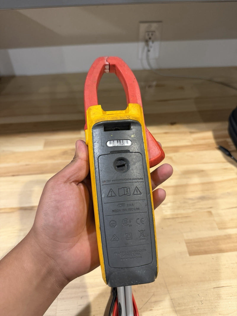 FLUKE 376FC WIRELESS TRUE RMS AC/DC CLAMP METER WITH LEADS