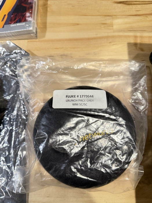 FLUKE DTX-OTDR SM MM FIBER MODULE W/ LAUNCH PACK (NEW SEALED) FREE SHIPPING