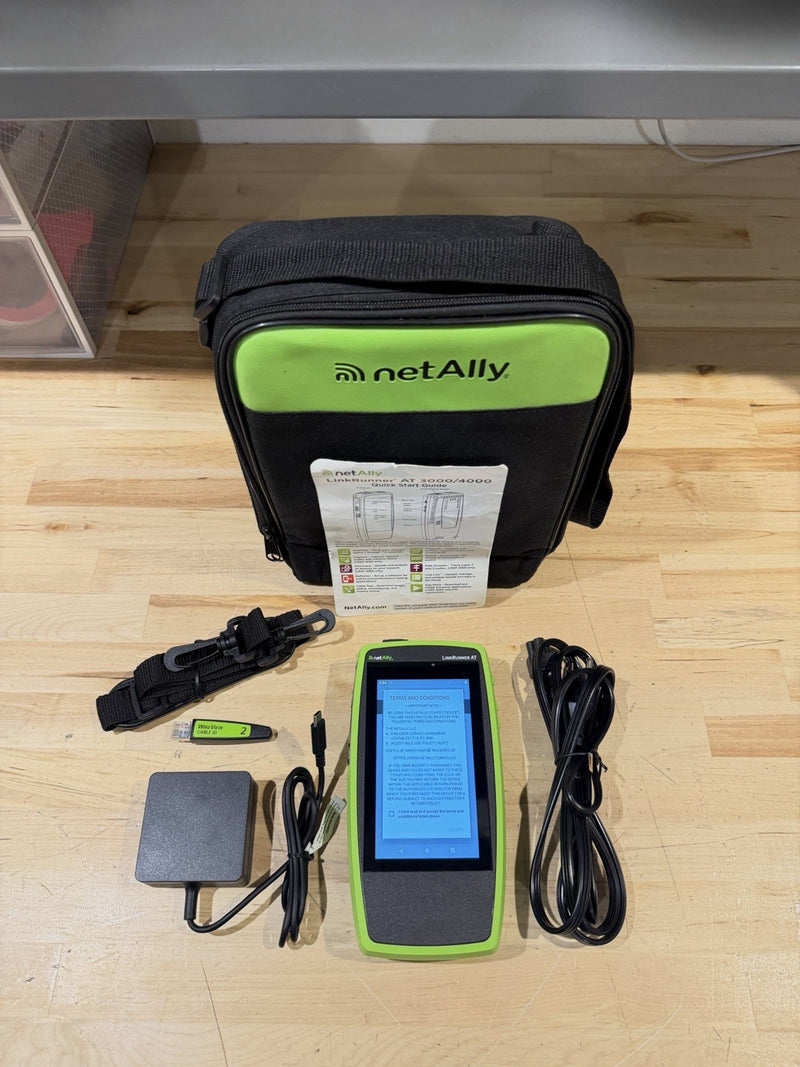 NETALLY LINKRUNNER AT 3000 CABLE TESTER (FREE SHIPPING)