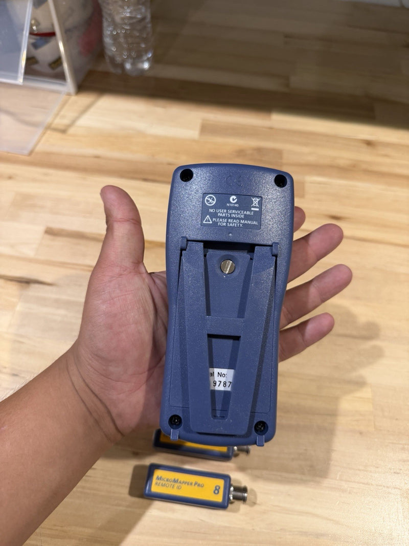 FLUKE NETWORKS MICROMAPPER PRO WITH REMOTE ID #1-8 TESTED