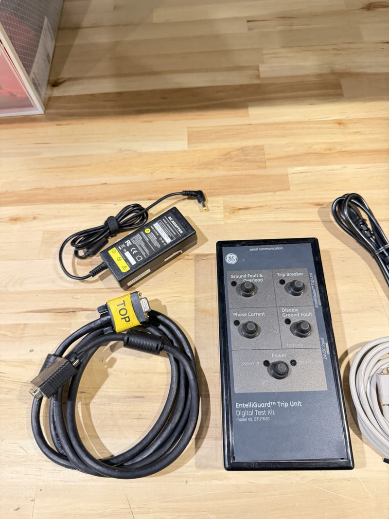 GE ENTELLIGUARD GTUTK20 DIGITAL TRIP UNIT TEST KIT WITH ACCESSORIES TESTED