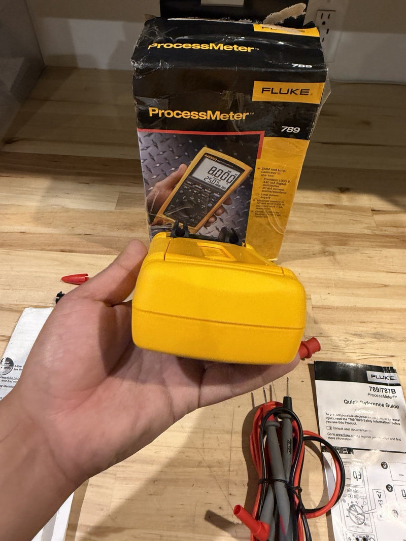 FLUKE 789 PROCESSMETER MFD-2026 CALIBRATED 2026 /SHIPS FAST NEW