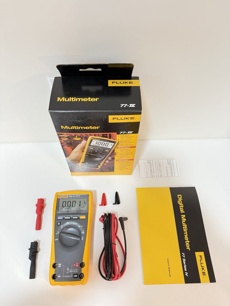 FLUKE 77 IV DIGITAL MULTIMETER CALIBRATED 2025