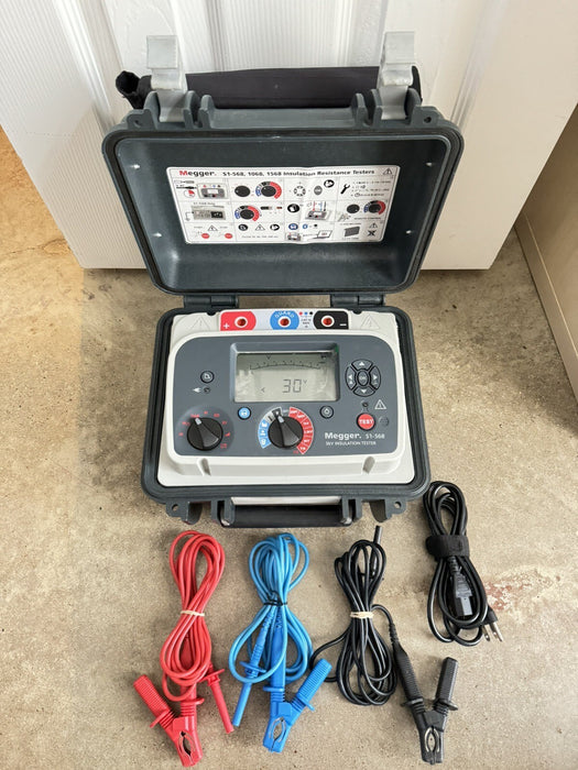 MEGGER S1-568 5 KV DC INSULATION RESISTANCE TESTER