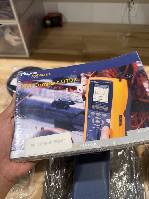 FLUKE DTX-OTDR SM MM FIBER MODULE W/ LAUNCH PACK (NEW SEALED) FREE SHIPPING