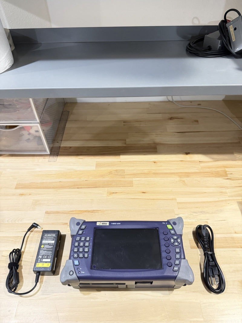JDSU T-BERD 4000 4146 QUAD SM MM FIBER OTDR 850/1300/1310/1550