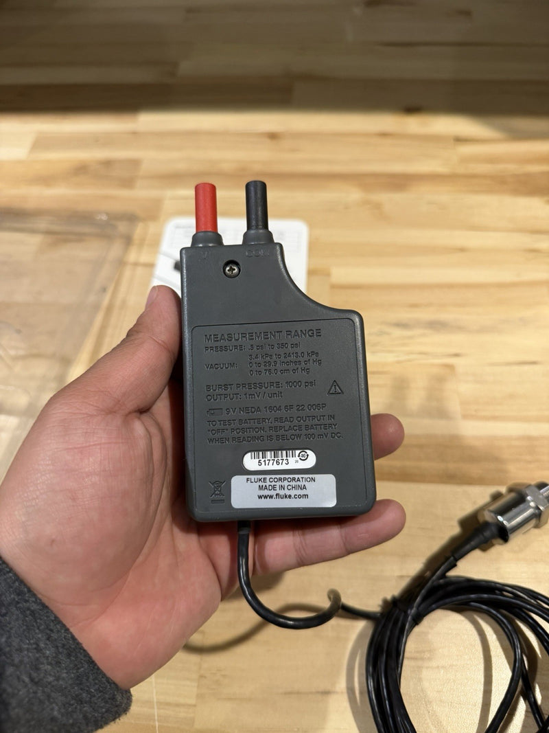 FLUKE PV350 PRESSURE VACUMM TRANSDUCER MODULE WITH BAG TESTED