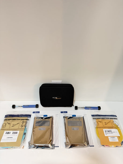 FLUKE NETWORKS CFP-QUAD CERTIFIBER PRO KIT (NEW FACTORY SEALED) CALIBRATED 2026