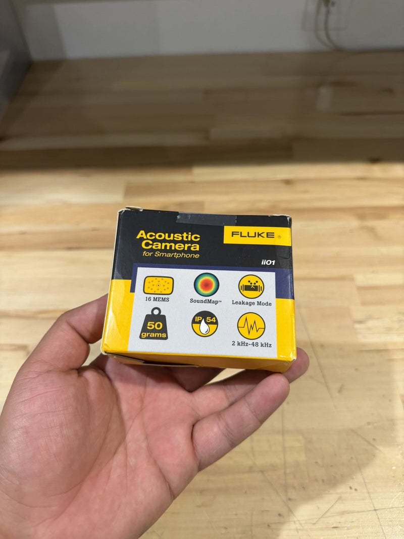 FLUKE ii01 SMARTPHONE ACOUSTIC IMAGING CAMERA (USB TYPE-C FOR ANDROID ONLY) NEW