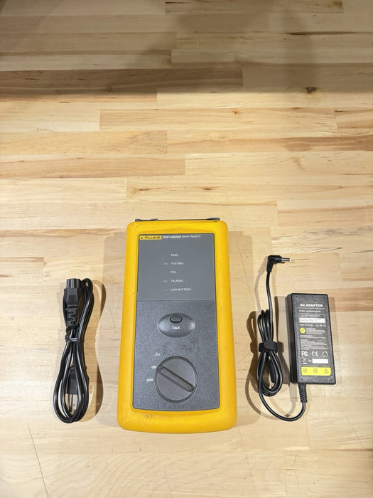 FLUKE NETWORKS DSP-4000 SMART REMOTE TESTED