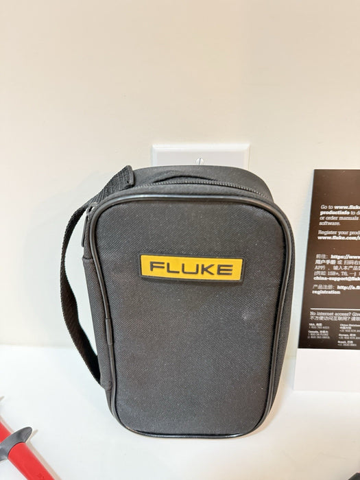 FLUKE 787B PROCESSMETER W/ ACCESSORIES & BAG - FREE SHIPPING (TESTED)