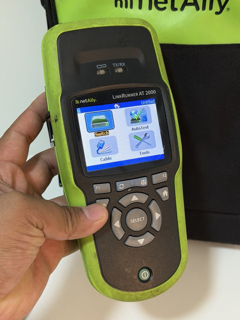 NETALLY LINKRUNNER AT 2000 NETWORK TESTER (LRAT-2000) TESTED