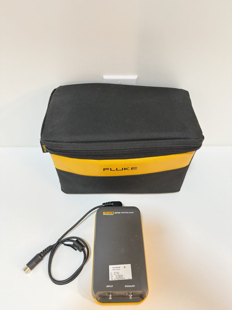 FLUKE BIOMEDICAL VAPOR ANESTHESIA TESTER WITHBAG CALIBRATED 2025 TESTED