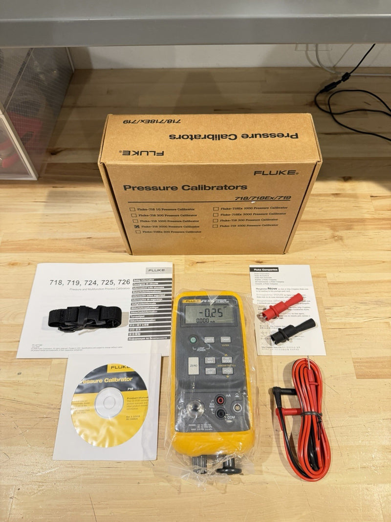 FLUKE 718 300G PRESSURE CALIBRATOR (NEW FACTORY SEALED) FREE SHIPPING