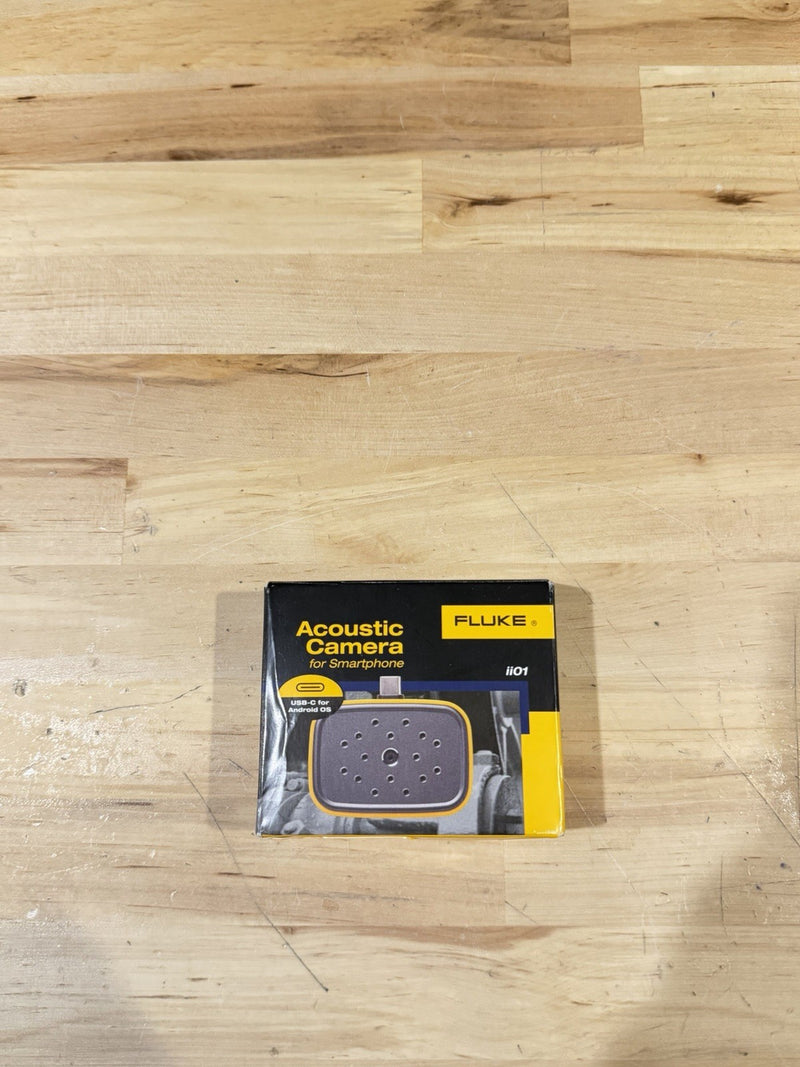 FLUKE ii01 SMARTPHONE ACOUSTIC IMAGING CAMERA (USB TYPE-C FOR ANDROID ONLY) NEW