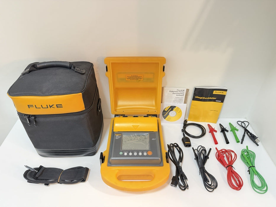 FLUKE 1550B MEGOHMMETER HIGH VOLTAGE INSULATION TESTER (NEW) SHIPS FAST