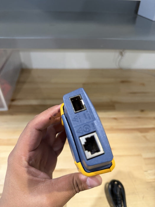 FLUKE NETWORKS LINKRUNNER DUO TESTER WITH CHARGER TESTED