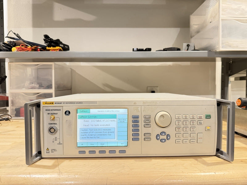 FLUKE 9610A/AF RF REFERENCE SOURCE - FREE SHIPPING (SHIPS FAST) - PARTS ONLY
