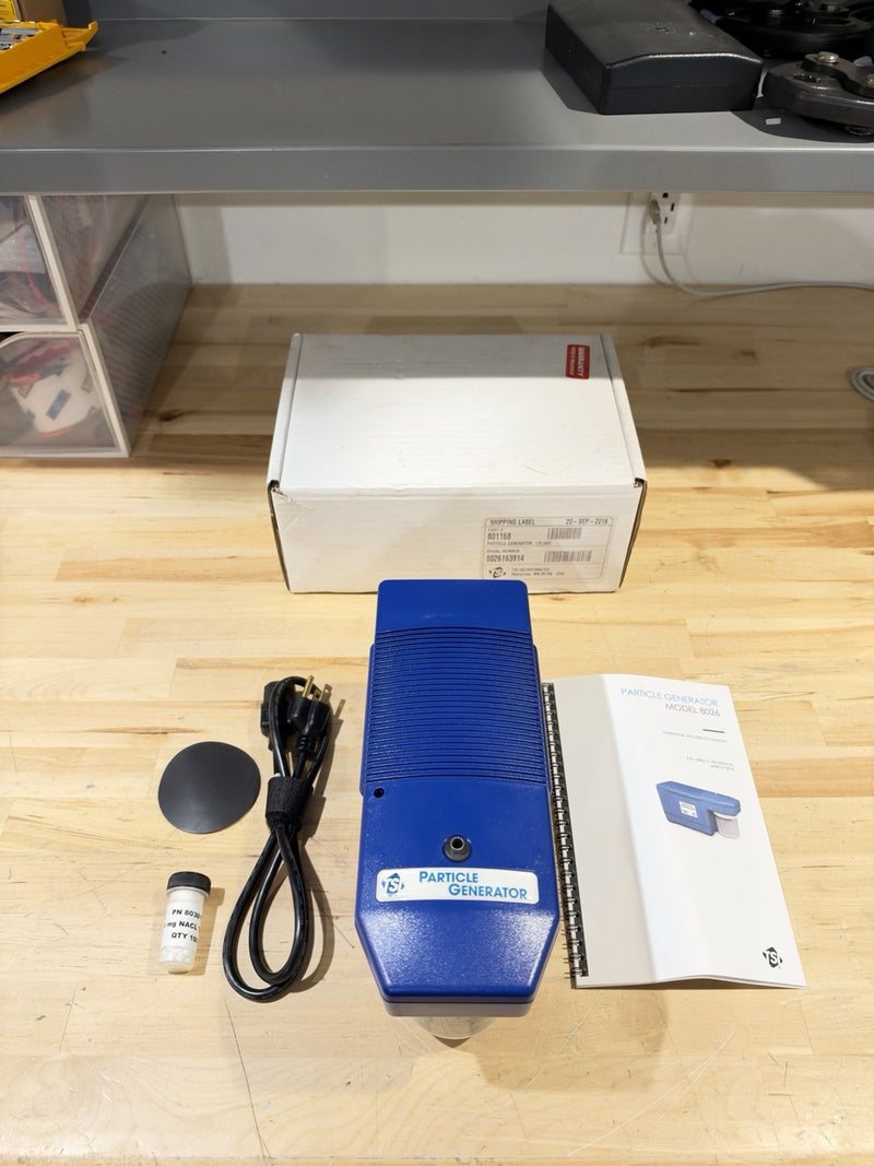TSI PARTICLE GENERATOR 8026 (NEW SEALED) TESTED - SHIPS FAST