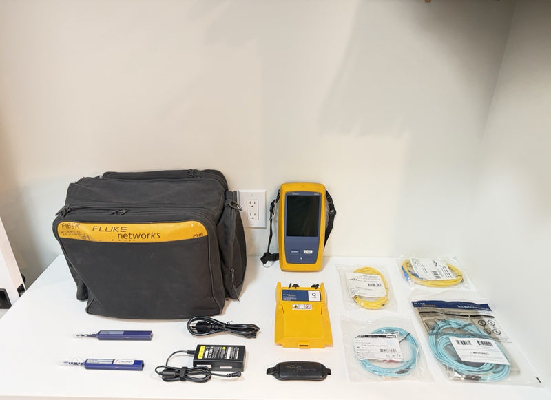 FLUKE NETWORKS OFP2-100-QI OPTIFIBER PRO QUAD OTDR V2 KIT CALIBRATED 2025