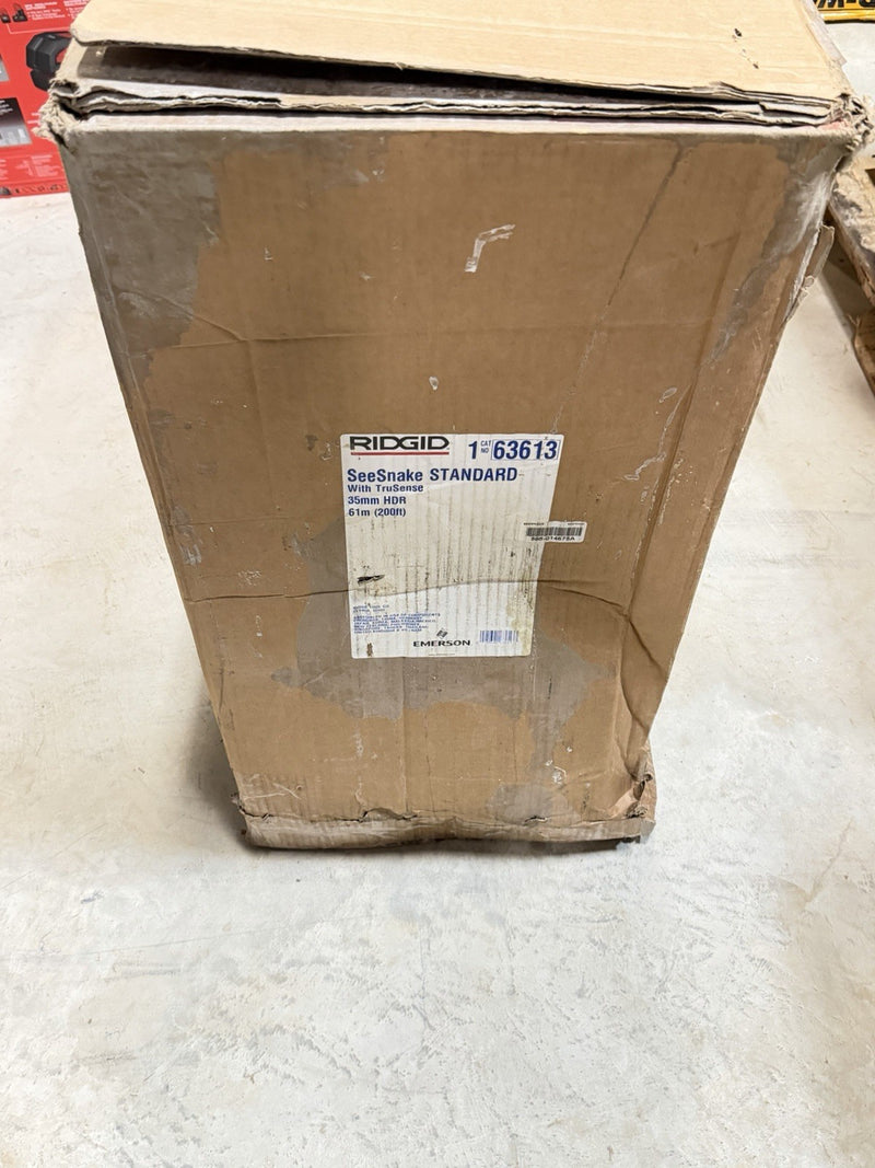 RIDGID 63613 SEESNAKE STANDARD WITH TRUSENSE 35MM HDR 61M 200FT