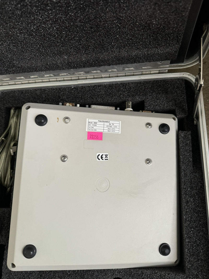 FLUKE BIOMEDICAL 8000 VICTOREEN NERO MAX X-RAY WITHCASE