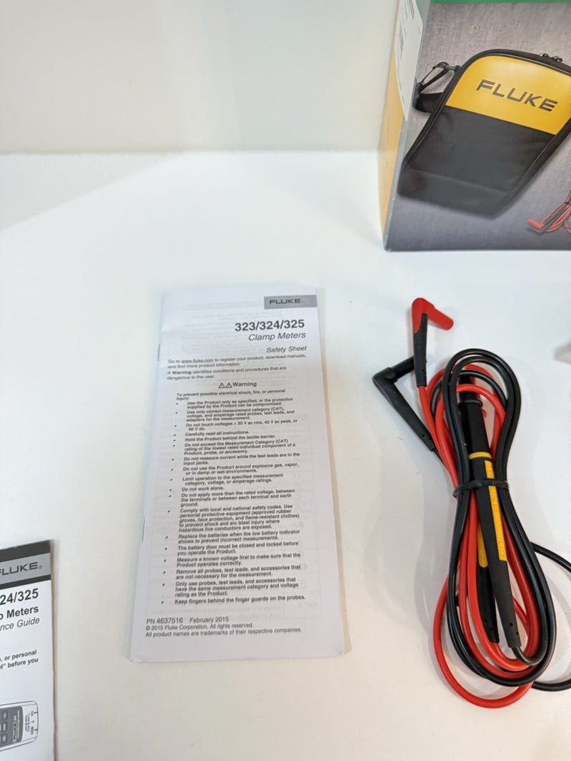 FLUKE 117/323KIT ELECTRICIANS COMBO KIT (NEW) SHIPS FAST MFD-2026