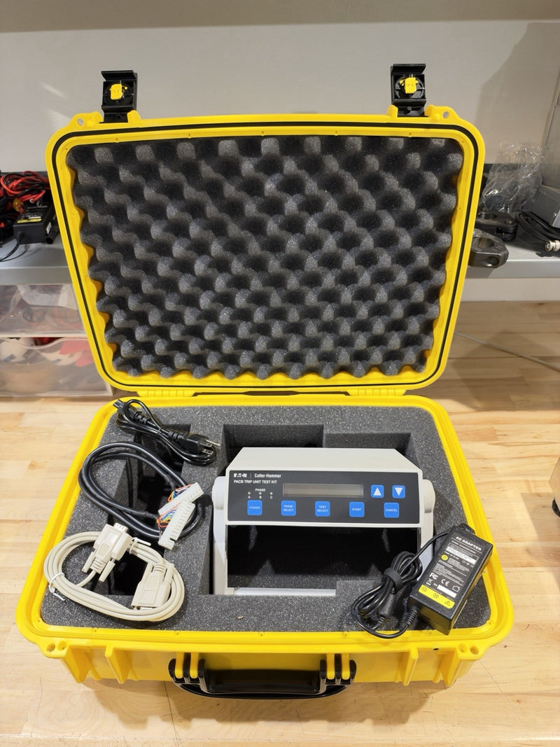 EATON MTK1000 TEST KIT FOR MAGNUM DS DIGITRIP CUTLER HAMMER TRIP UNIT TEST KIT