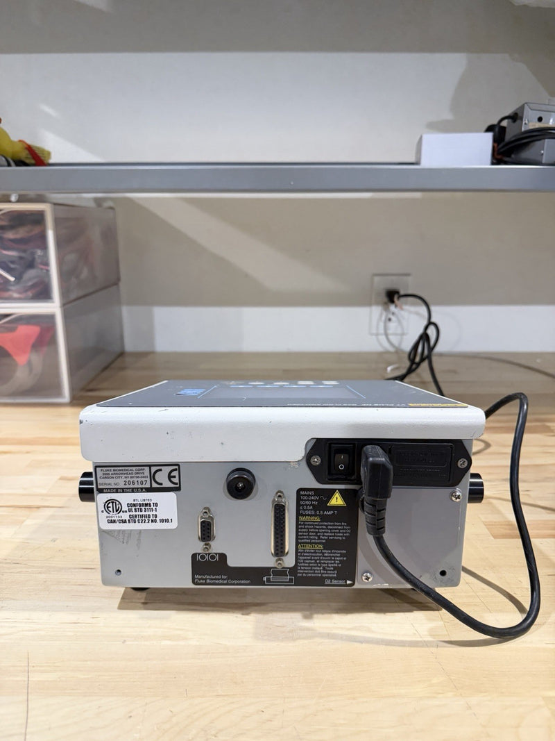 FLUKE VT PLUS HF GAS FLOW ANALYZER FOR PARTS