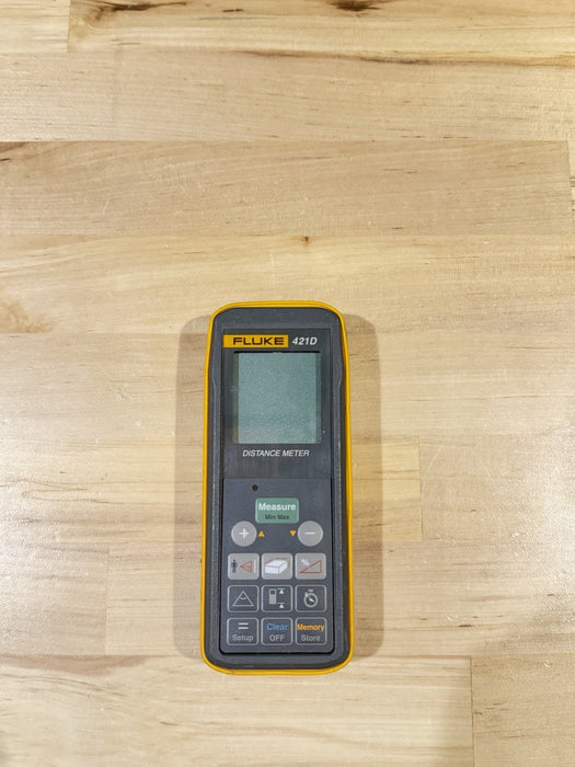 FLUKE 421D LASER DISTANCE METER TESTED