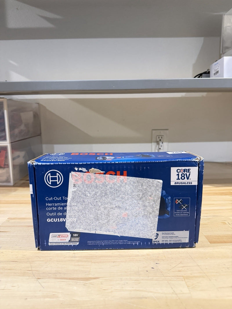 BOSCH GCU18V-30N 18V BRUSHLESS CUT-OUT TOOL (TOOL ONLY) NEW SEALED