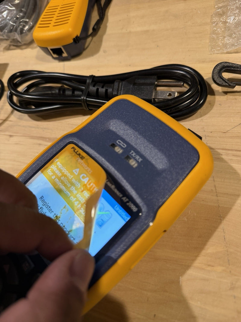 FLUKE NETWORKS LINKRUNNER AT-2000 KIT AUTO TESTER KIT RARE
