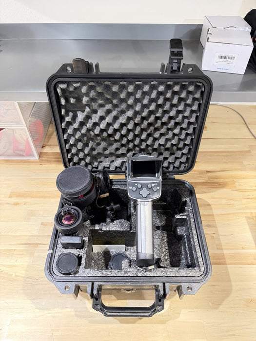 FLIR E SERIES THERMACAM E4 WITH EXTRA LENS & BATTERY TESTED
