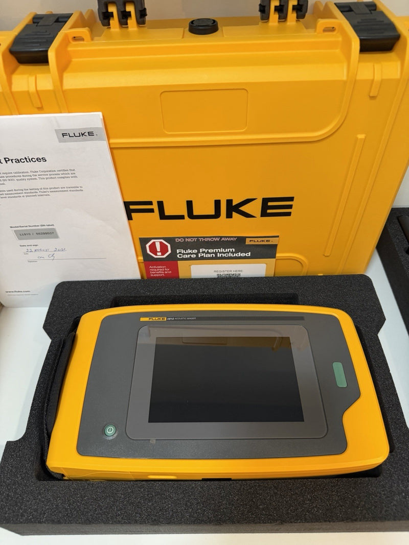 FLUKE II910 FPC ACOUSTIC IMAGER &ACCESSORIES CALIBRATED 2025