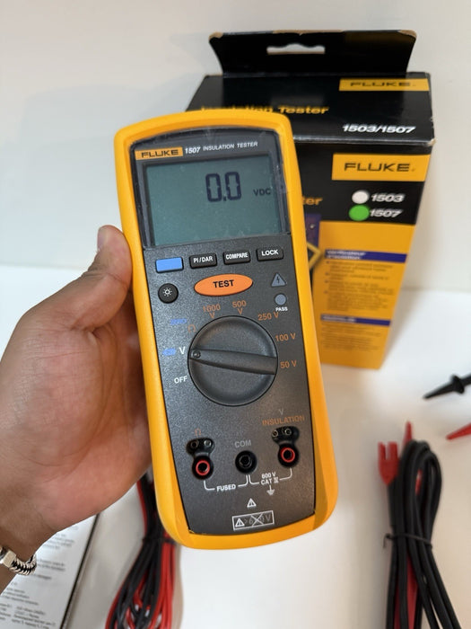 FLUKE 1507 INSULATION TESTED NEW SEALEDCALIBRATED 2025