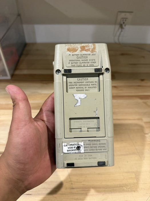 FLUKE 8060A TRUE RMS MULTIMETER FOR PARTS