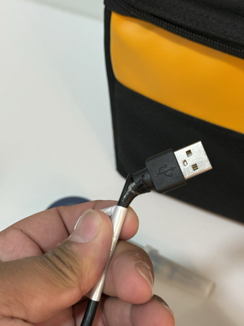 FLUKE NETWORKS FI-500 FIBER INSPECTOR MICRO KIT WITH BAG & CHARGER