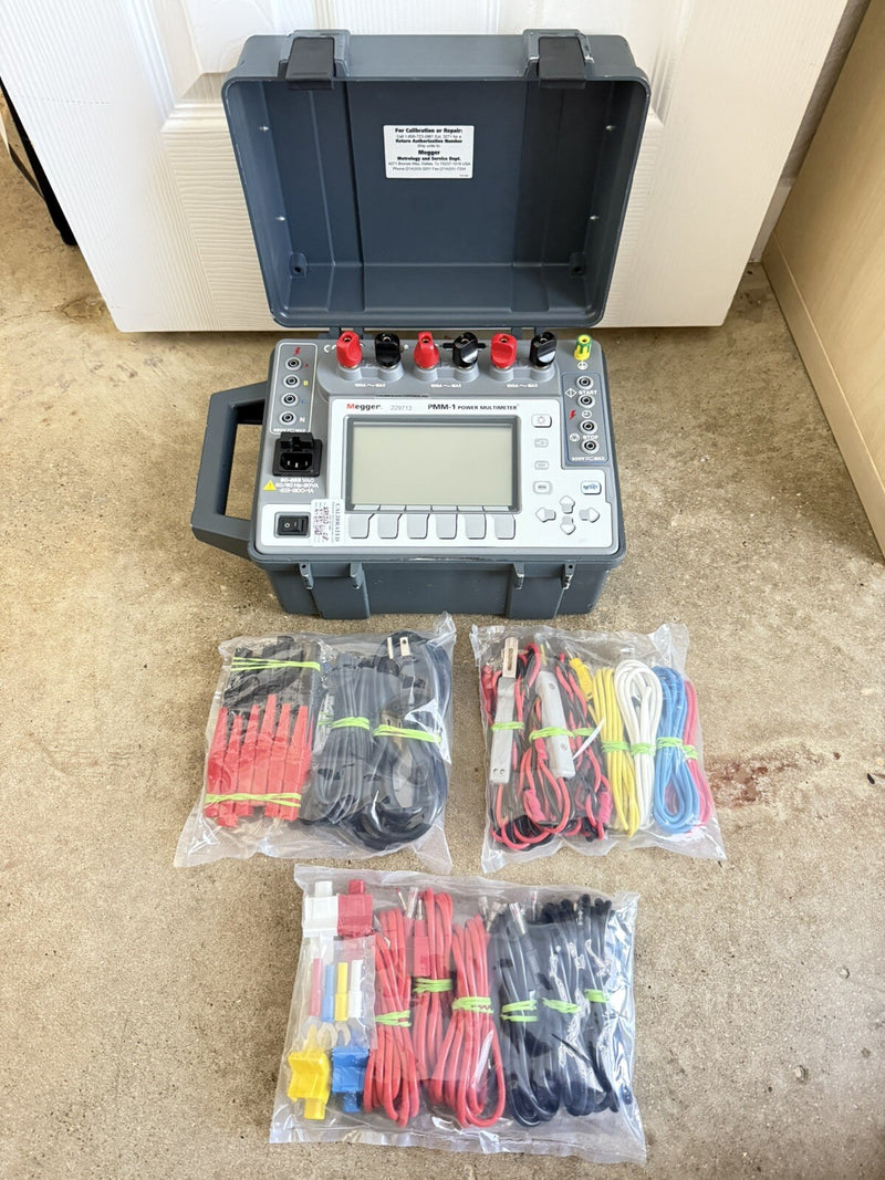 MEGGER AVO PMM-1 POWER MULTIMETER CALIBRATED 2025