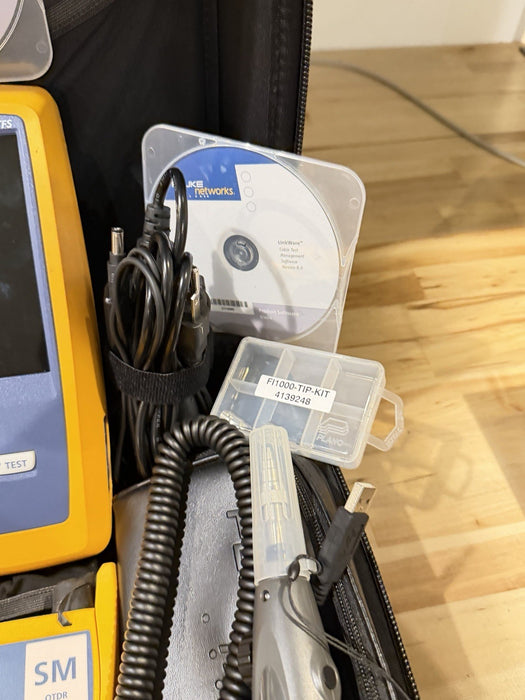 FLUKE OFP-SM OPTIFIBER PRO SINGLEMODE OTDR MODULE KIT WITHDSX VERSIV MAINFRAME