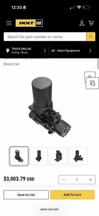 CAT 172-5210 FUEL PUMP INJECTOR (NEW FACTORY SEALED) FREE SHIPPING -GENUINE OEM