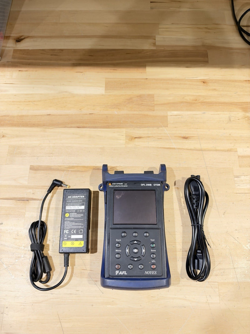 AFL NOYES OFL 250B SM 1310/1550 FIBER OTDR W/ CHARGER - SHIPS FAST