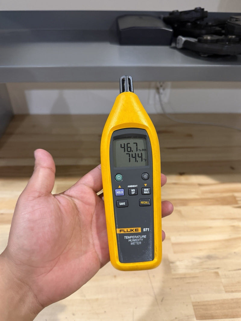 FLUKE 971 TEMPERATURE & HUMIDITY METER (TESTED) SHIPS FAST