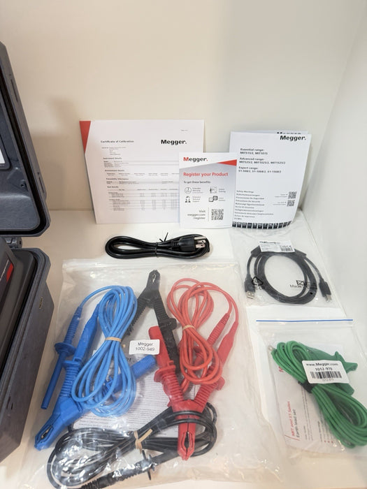 MEGGER MIT1525-2 15KV ADVANCED INSULATION TESTER(CALIBRATED 2026/2027)NEW SEALED