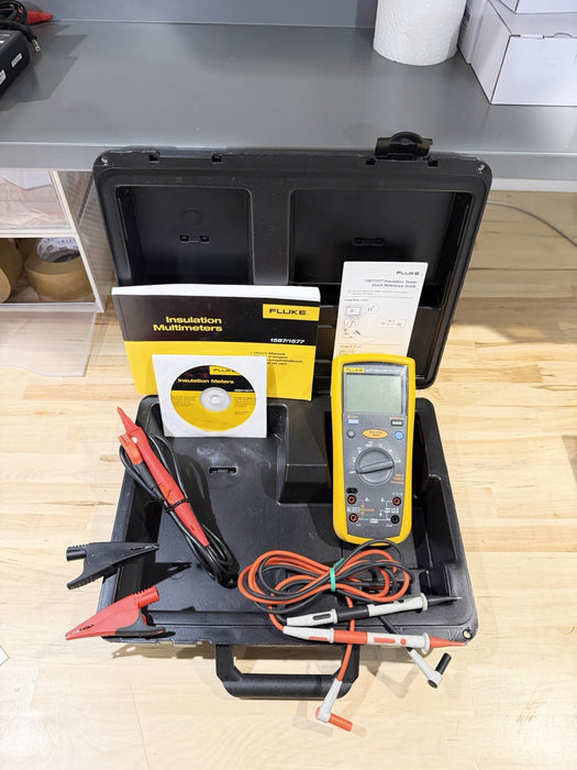 FLUKE 1577 INSULATION MULTIMETER W/ LEADS & CASE (TESTED) SHIPS FAST NEW SEALED