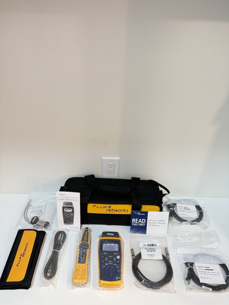 FLUKE NETWORKS QUALIFICATION TESTER KIT CIQ-100