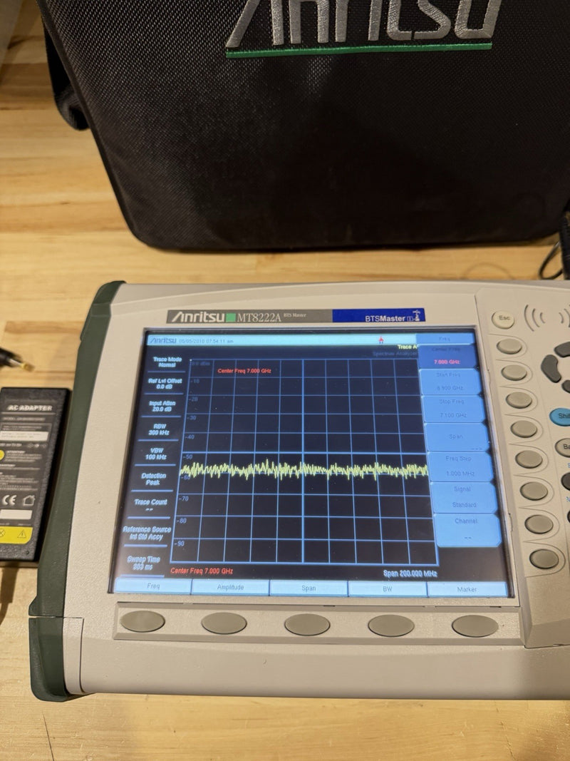ANRITSU MT8222A BTS MASTER MULTI-FUNCTIONAL BASE STATION ANALYZER TESTED