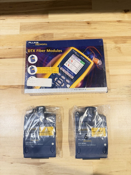 FLUKE NETWORKS DTX-MFM2 FIBER MODULE (NEW SEALED) FREE SHIPPING