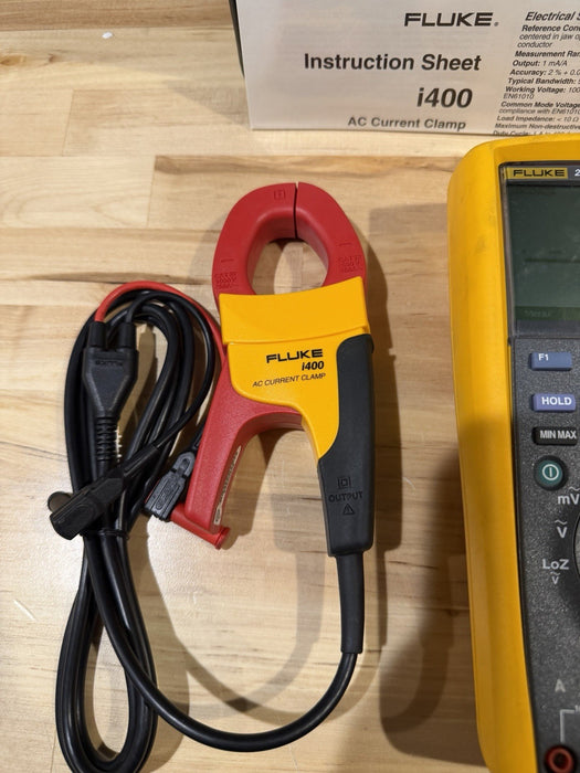 FLUKE 289/IMSK INDUSTRIAL DMM SERVICE KIT WITH I400 CURRENT CLAMP NEW