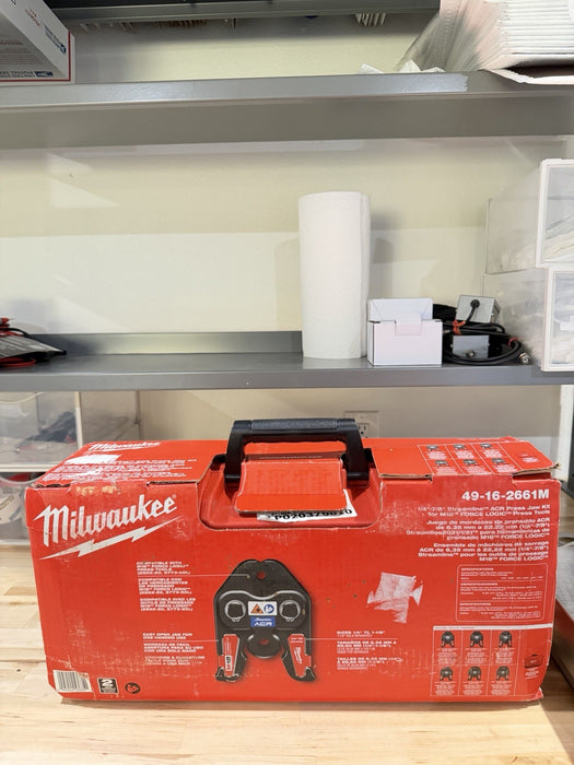 MILWAUKEE 49-16-2661M 1/4”-7/8” STREAMLINE ACR PRESS JAW KIT -NEW FACTORY SEALED